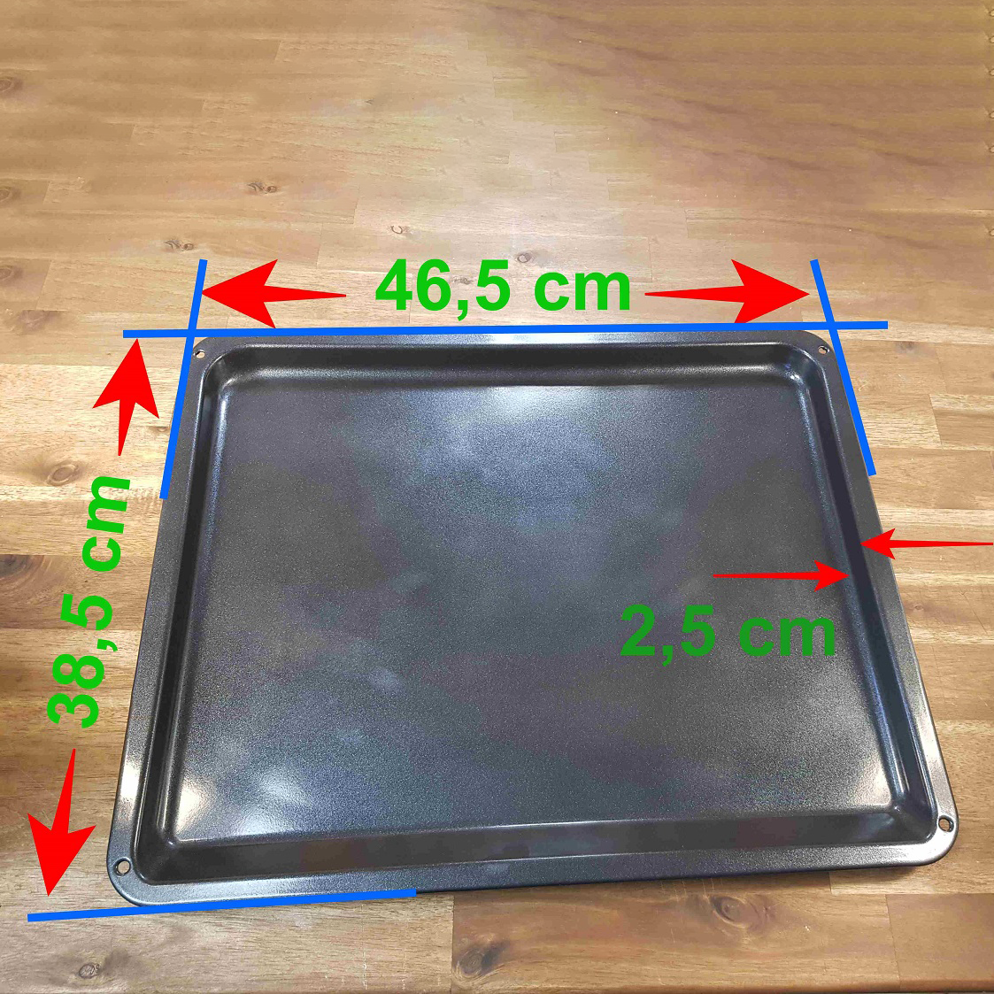Easy2Clean Antihaft- flaches Blech mit Keramikbeschichtung