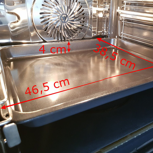 Easy2Clean Brat und Fettwanne mit Keramikbeschichtung