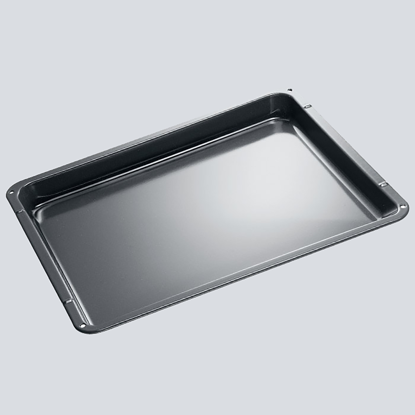 Tiefes Backblech Brat- und Fettpfanne – robust emailliert